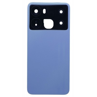 Back Panel Cover For Itel P40 Blue - Maxbhi Com
