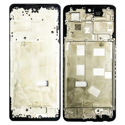Lcd Frame Middle Chassis For Oppo F23 5g Black By - Maxbhi Com