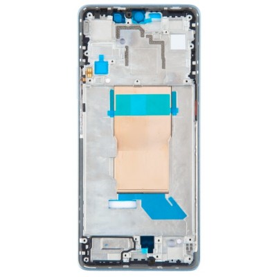 Lcd Frame Middle Chassis For Xiaomi Poco F5 5g Blue By - Maxbhi Com