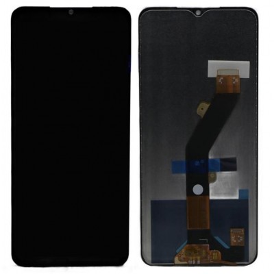 Lcd With Touch Screen For Itel P40 White By - Maxbhi Com