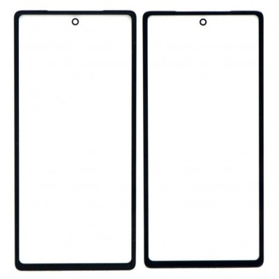 Replacement Front Glass For Google Pixel 7a Black By - Maxbhi Com