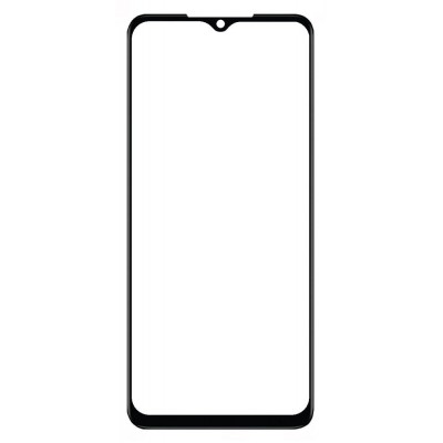 Replacement Front Glass For Itel P40 Black By - Maxbhi Com