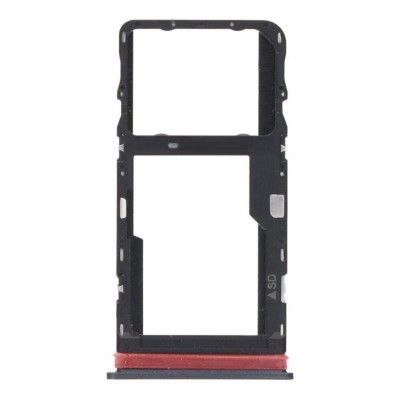 Sim Card Holder Tray For Tcl 30 Xl Black - Maxbhi Com