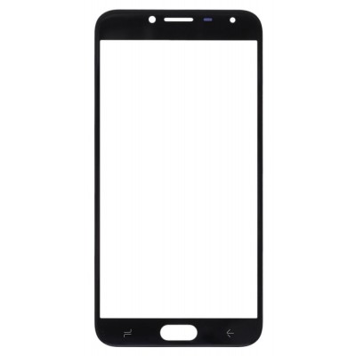 Replacement Front Glass For Samsung Galaxy J4 Black By - Maxbhi Com
