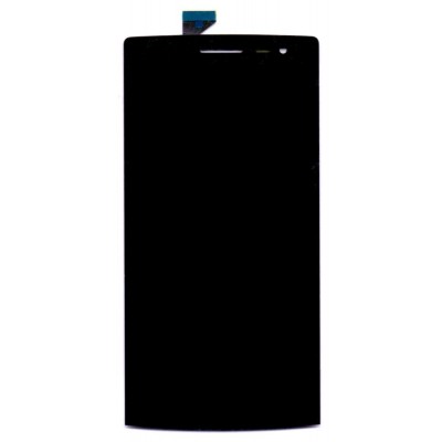 Lcd With Touch Screen For Oppo Find 7a White By - Maxbhi Com