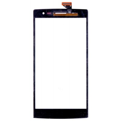 Touch Screen Digitizer For Oppo Find 7a Black By - Maxbhi Com