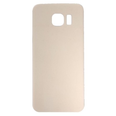 Back Panel Cover For Samsung Galaxy S6 Duos Gold - Maxbhi Com