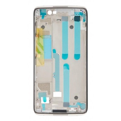 Lcd Frame Middle Chassis For Alcatel Idol 4 Rose Gold By - Maxbhi Com
