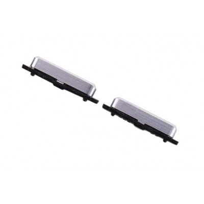 Volume Side Button Outer For Samsung Galaxy S6 Duos Black By - Maxbhi Com
