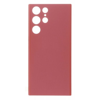 Back Panel Cover For Samsung Galaxy S22 Ultra 5g Red - Maxbhi Com