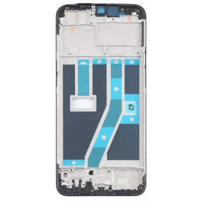 Lcd Frame Middle Chassis For Realme C2s Black By - Maxbhi Com