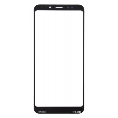Replacement Front Glass For Xiaomi Redmi 5 Plus Black By - Maxbhi Com