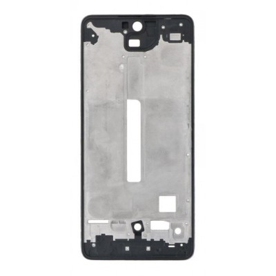 Lcd Frame Middle Chassis For Samsung Galaxy A52 Black By - Maxbhi Com