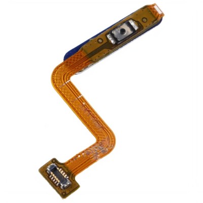 Fingerprint Sensor Flex Cable For Samsung Galaxy M51 Blue By - Maxbhi Com