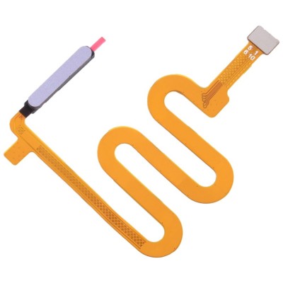 Fingerprint Sensor Flex Cable For Infinix Note 10 Purple By - Maxbhi Com