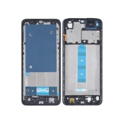 Lcd Frame Middle Chassis For Xiaomi Redmi A2 Plus Black By - Maxbhi Com