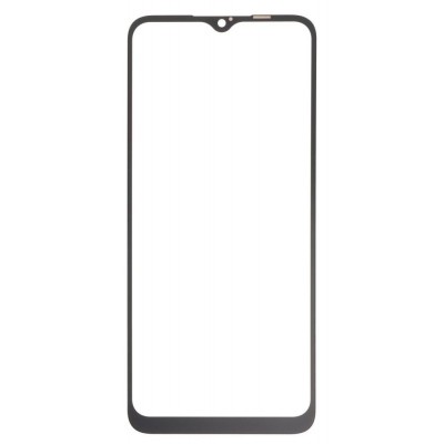 Replacement Front Glass For Realme C11 2021 Black By - Maxbhi Com