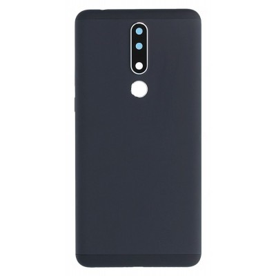 Back Panel Cover For Nokia 3 1 Plus Black - Maxbhi Com