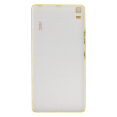 Back Panel Cover For Lenovo K3 Note Yellow - Maxbhi Com