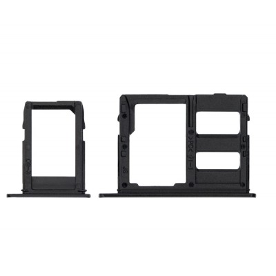 Sim Card Holder Tray For Samsung Galaxy A6 2018 Sma600n Black - Maxbhi Com