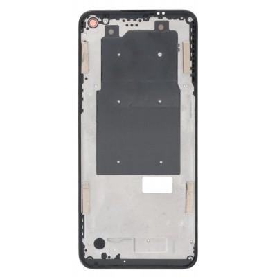 Lcd Frame Middle Chassis For Oppo A53s Black By - Maxbhi Com