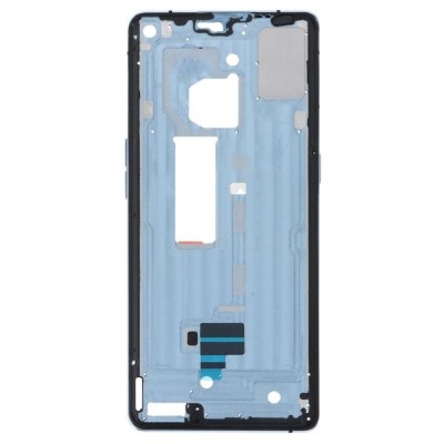 Lcd Frame Middle Chassis For Oppo Reno 4 Pro 5g White By - Maxbhi Com