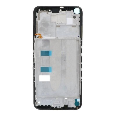 Lcd Frame Middle Chassis For Xiaomi Redmi Note 9 5g White By - Maxbhi Com