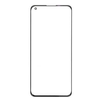Replacement Front Glass For Oppo Find X3 5g Black By - Maxbhi Com