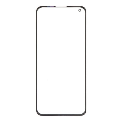 Replacement Front Glass For Oppo Find X3 5g Black By - Maxbhi Com