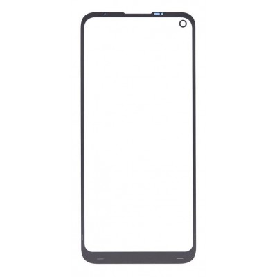 Replacement Front Glass For Motorola Moto G Fast Black By - Maxbhi Com
