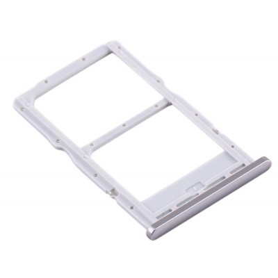 Sim Card Holder Tray For Huawei P40 Lite 5g Silver - Maxbhi Com