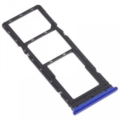 Sim Card Holder Tray For Tecno Spark 4 Lite Blue - Maxbhi Com