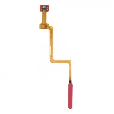 Fingerprint Sensor Flex Cable For Xiaomi Redmi K30 5g White By - Maxbhi Com