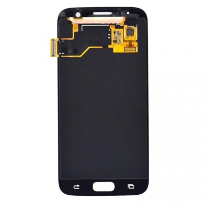 Lcd With Touch Screen For Samsung Galaxy S7 Cdma Silver By - Maxbhi Com