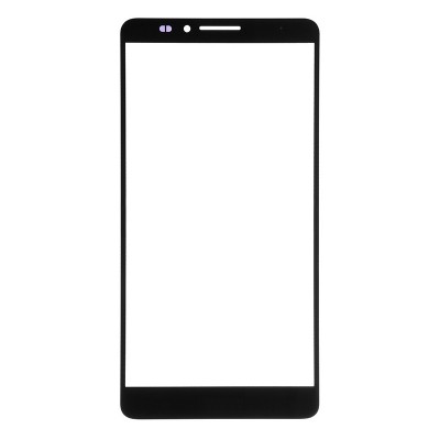 Replacement Front Glass For Huawei Ascend Mate7 Black By - Maxbhi Com