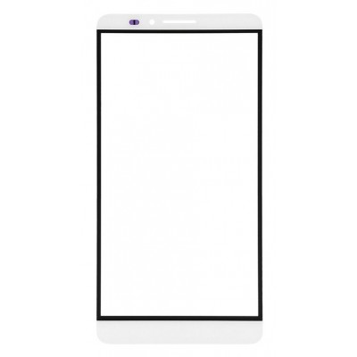 Replacement Front Glass For Huawei Ascend Mate7 White By - Maxbhi Com