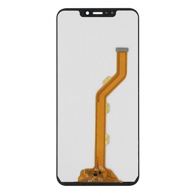 Lcd With Touch Screen For Infinix Hot 6x White By - Maxbhi Com