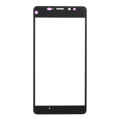 Replacement Front Glass For Microsoft Lumia 950 Black By - Maxbhi Com