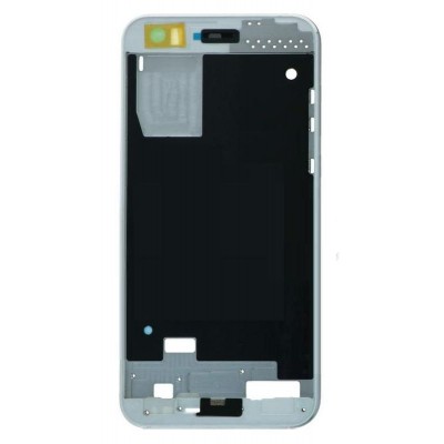 Lcd Frame Middle Chassis For Asus Zenfone 4 Ze554kl White By - Maxbhi Com