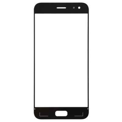 Replacement Front Glass For Asus Zenfone 4 Ze554kl Black By - Maxbhi Com