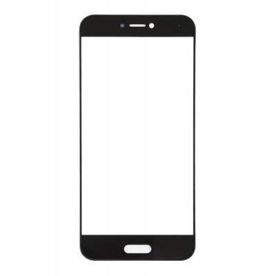 Replacement Front Glass For Xiaomi Mi 5c Black By - Maxbhi Com