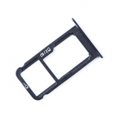Sim Card Holder Tray For Zte Axon M Black - Maxbhi Com