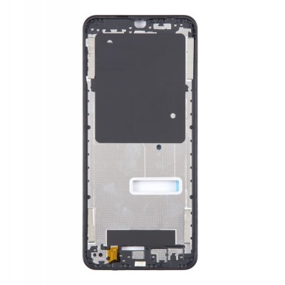 Lcd Frame Middle Chassis For Vivo Y02 White By - Maxbhi Com