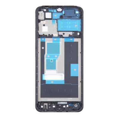 Lcd Frame Middle Chassis For Vivo Y02 White By - Maxbhi Com