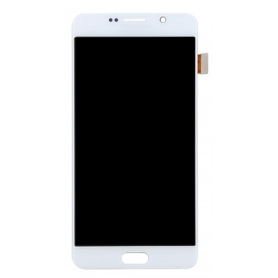 Lcd With Touch Screen For Samsung Galaxy Note 5 White By - Maxbhi Com