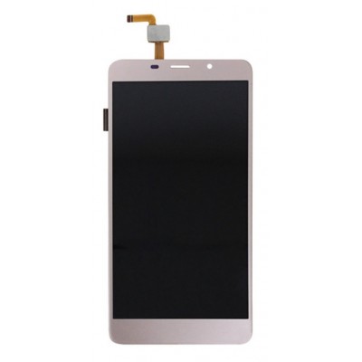 Lcd With Touch Screen For Leagoo M8 Champagne By - Maxbhi Com