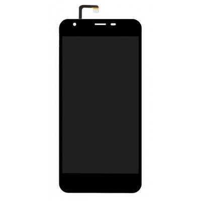 Lcd With Touch Screen For Oukitel K7000 Black By - Maxbhi Com