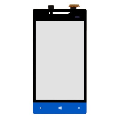 Touch Screen Digitizer For Htc Windows Phone 8s Blue By - Maxbhi Com
