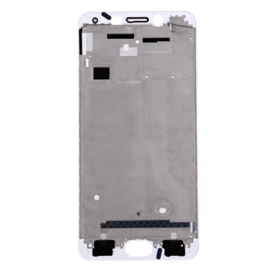 Lcd Frame Middle Chassis For Oppo R9 White By - Maxbhi Com
