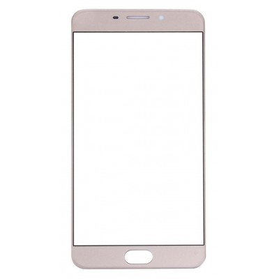 Replacement Front Glass For Oppo R9 Gold By - Maxbhi Com